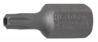Bit Torx T27 cu gaura de securizare, lungime 30mm, antrenare 10mm(3/8"), BGS 4627