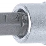 Bit Torx T40 cu tubulara 1/4, BGS 2596 - SimpleTools