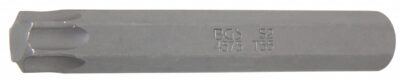 Bit Torx T55, lungime 75 mm, antrenare 10mm (3/8"), BGS 4575