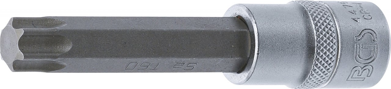 Bit Torx T60, lungime 100mm, antrenare cu tubulara 1/2″, BGS 4476 – Chei Tubulare cu Biti Bit Torx T60, lungime 100mm, antrenare cu tubulara 1/2", BGS 4476 - Chei Tubulare cu Biti