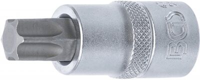 Bit Torx T60, lungime 55mm, antrenare cu tubulara 1/2", BGS 4378