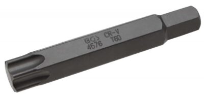 Bit Torx T60, lungime 80 mm, antrenare 14mm, BGS 4576