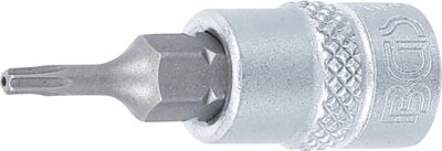 Bit Torx T8 cu gaura, antrenare cu tubulara 1/4", BGS 2356