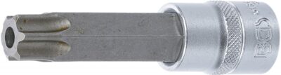 Bit Torx T80 cu gaura, lungime 100mm, antrenare cu tubulara 1/2", BGS 5184-TB80