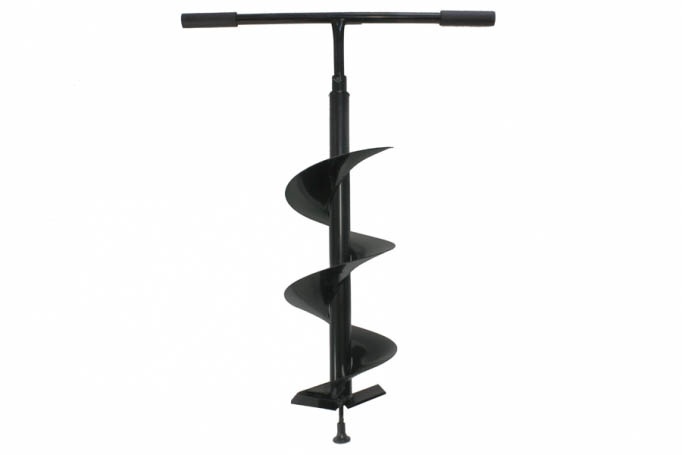 Burghiu manual pentru pamant 250mm – In lucru Burghiu manual pentru pamant 250mm - In lucru