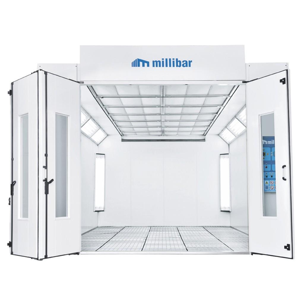 Cabina de vopsit MILLIBAR 2.0 – 70.40.28 – In lucru Cabina de vopsit MILLIBAR 2.0 - 70.40.28 - In lucru