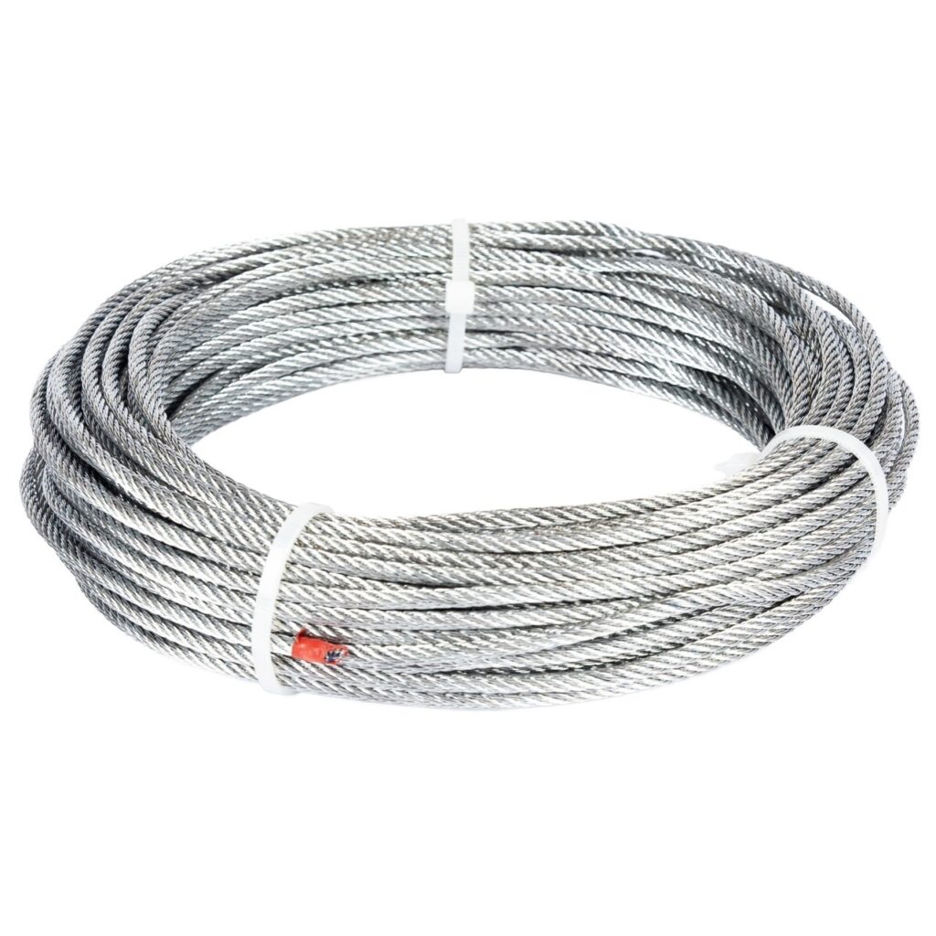 Cablu otel zincat Micul Fermier, diametru 4mm, lungime 25m - SimpleTools