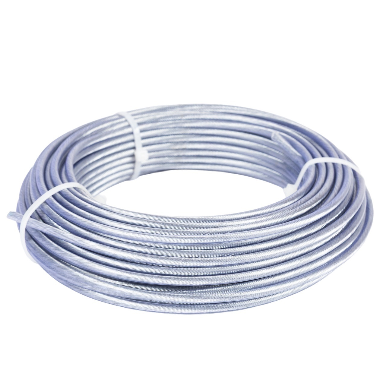 Cablu otel zincat Micul Fermier, plastifiat, diametru 3-4.5mm, lungime 25m – In lucru Cablu otel zincat Micul Fermier, plastifiat, diametru 3-4.5mm, lungime 25m - In lucru