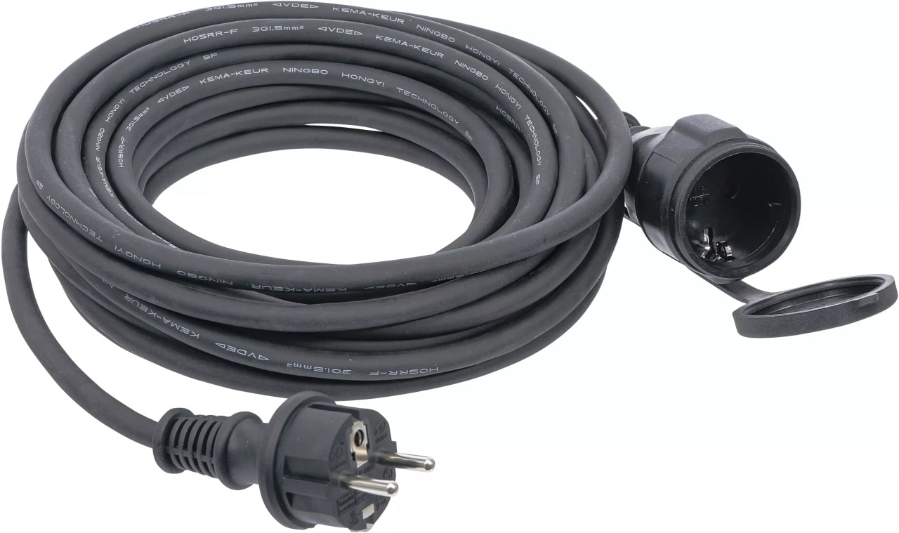 Cablu prelungitor 20 m, 3 x 1, 5 mm², IP 44, BGS 3385 – Cabluri Electrice Cablu prelungitor 20 m, 3 x 1, 5 mm², IP 44, BGS 3385 - Cabluri Electrice