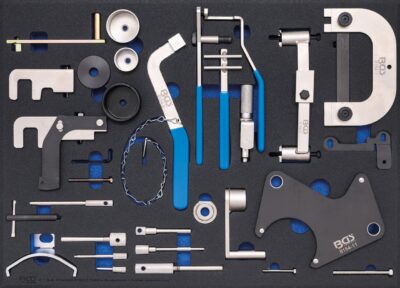 Cale distributie pentru motoare Renault, Nissan, Opel, Volvo Echipare sertar 44988 pentru dulap de scule cu 7 sertare, BGS 4134