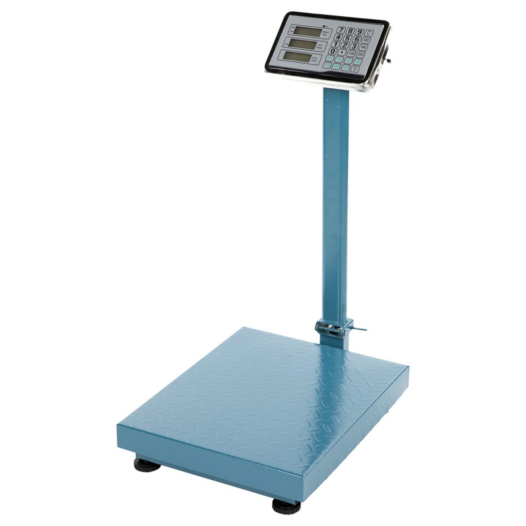Cantar electronic Micul Fermier 350Kg brat - In lucru