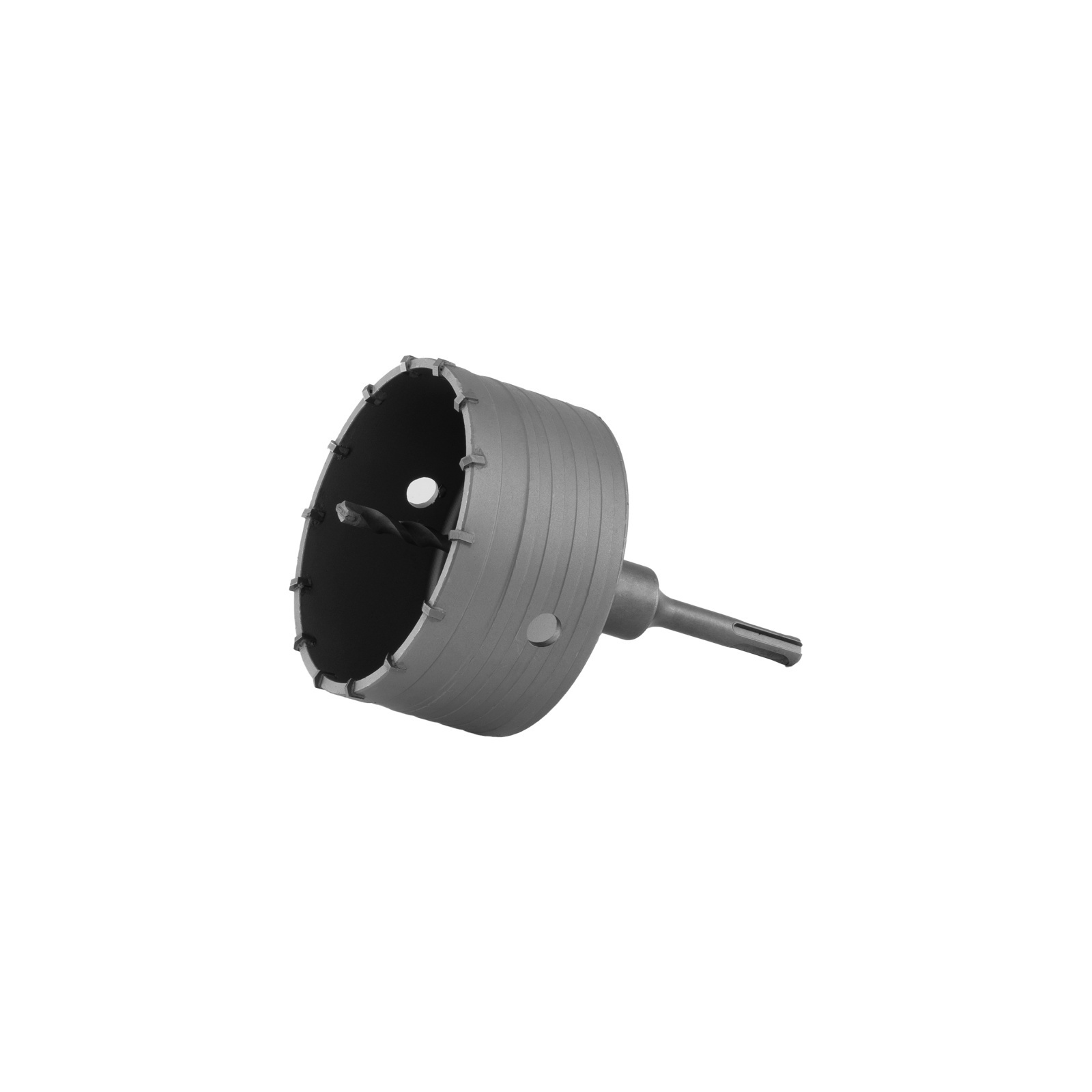 Carota pentru beton cu burghiu SDS-plus Ø110 mm, ROTOR – In lucru Carota pentru beton cu burghiu SDS-plus Ø110 mm, ROTOR - In lucru