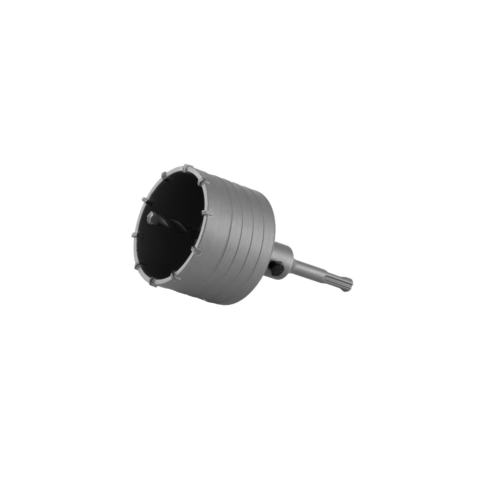 Carota pentru beton cu burghiu SDS-plus Ø82 mm, ROTOR – In lucru Carota pentru beton cu burghiu SDS-plus Ø82 mm, ROTOR - In lucru