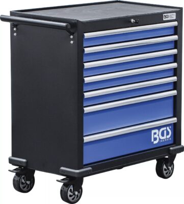 Carucior atelier XL, 7 sertare, gol, BGS 4205