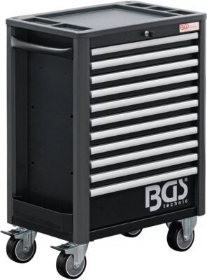 Carucior de atelier cu 11 sertare gol fara echipare, BGS 4103