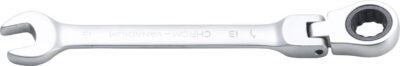 Cheie combinata cu clichet 13 mm articulata, BGS 6713