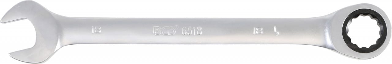 Cheie combinata cu clichet | 18 mm, BGS 6518 – Chei combinate/fixe si inelare Cheie combinata cu clichet | 18 mm, BGS 6518 - Chei combinate/fixe si inelare