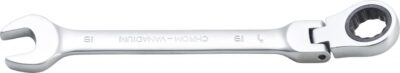 Cheie combinata cu clichet 19 mm articulata, BGS 6719
