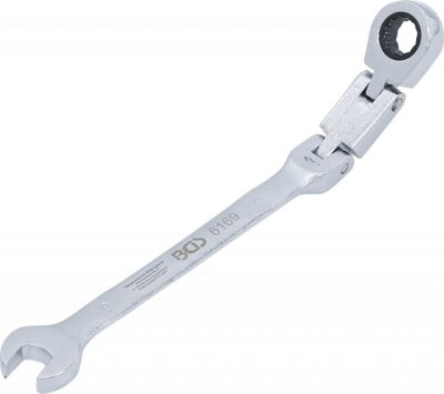 Cheie combinata cu clichet 9 mm dublu articulata, BGS 6169