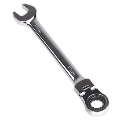 Cheie combinata cu clichet flexibil, 17mm, Sealey