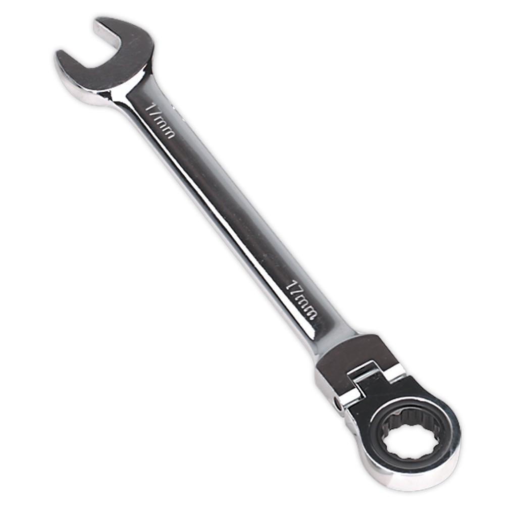 Cheie combinata cu clichet flexibil, 17mm, Sealey – Chei combinate/fixe si inelare Cheie combinata cu clichet flexibil, 17mm, Sealey - Chei combinate/fixe si inelare
