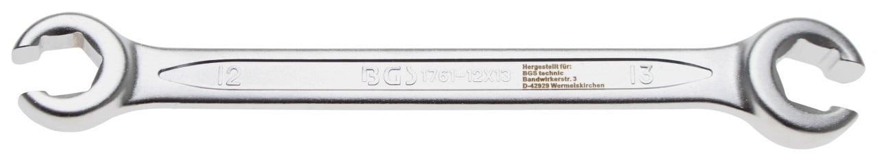 Cheie conducte, 12 x 13 mm, BGS 1761-12×13 – Chei combinate/fixe si inelare Cheie conducte, 12 x 13 mm, BGS 1761-12x13 - Chei combinate/fixe si inelare