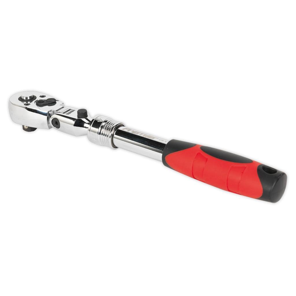Cheie cu clichet, 3/8″, extensibila – In lucru Cheie cu clichet, 3/8", extensibila - In lucru