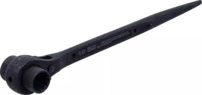 Cheie cu clichet pentru montat schele, 19 x 22 mm, BGS 310
