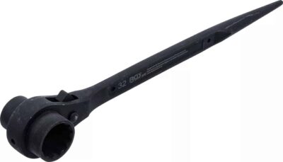 Cheie cu clichet pentru montat schele, 27 x 32 mm, BGS 306