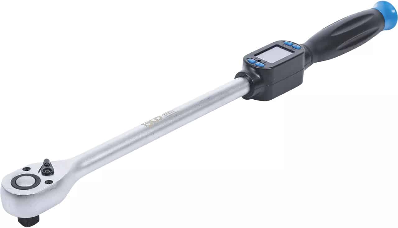 Cheie dinamometrica 40 – 200 Nm, digitala cu strangere stanga + dreapta, antrenare 1/2″, BGS 950 – Clicheti si chei dinamometrice Cheie dinamometrica 40 - 200 Nm, digitala cu strangere stanga + dreapta, antrenare 1/2", BGS 950 - Clicheti si chei dinamometrice