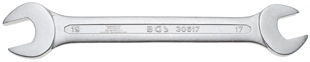 Cheie fixa, 17x19mm, BGS 30617 – Chei combinate/fixe si inelare Cheie fixa, 17x19mm, BGS 30617 - Chei combinate/fixe si inelare