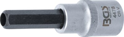 Cheie Imbus 10 mm cu gaura 7.5mm pentru injectoare, antrenare 1/2", BGS 4478