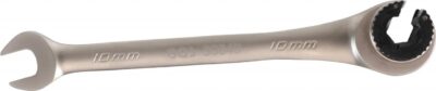 Cheie inelara cu clichet 10 mm pentru conducte, BGS 30840