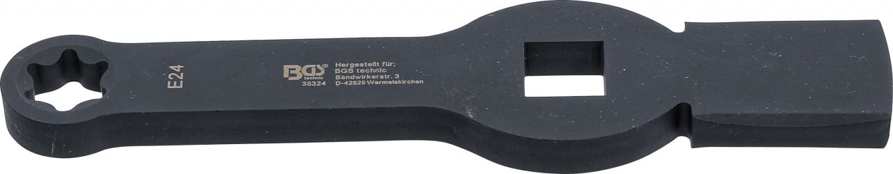 Cheie inelara cu impact E24, BGS 35324 – Chei combinate/fixe si inelare Cheie inelara cu impact E24, BGS 35324 - Chei combinate/fixe si inelare