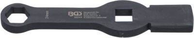 Cheie inelara de impact 24 mm in 6 colţuri, cu 2 suprafeţe de impact, BGS 35344