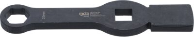 Cheie inelara de impact, 6 colţuri, cu 2 suprafeţe de impact, 22 mm, BGS 35342