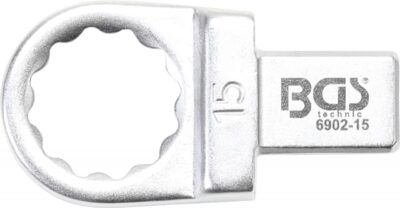 Cheie inelara detasabila 15 mm, prindere 9 x 12 mm, BGS 6902-15