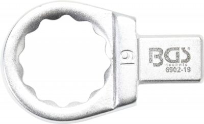 Cheie inelara detasabila 19 mm, prindere 9 x 12 mm, BGS 6902-19