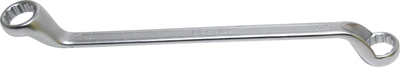 Cheie inelara dubla cu cot, 21×23 mm, 75°, BGS 30221 – Chei combinate/fixe si inelare Cheie inelara dubla cu cot, 21x23 mm, 75°, BGS 30221 - Chei combinate/fixe si inelare