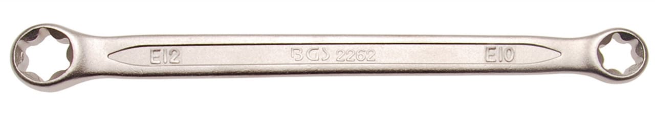 Cheie inelara dubla Profil E | E10xE12, BGS 2261 – Chei combinate/fixe si inelare Cheie inelara dubla Profil E | E10xE12, BGS 2261 - Chei combinate/fixe si inelare