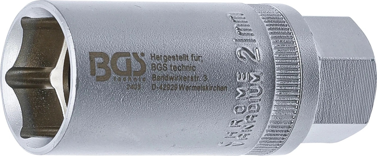 Cheie pentru bujii 6 colturi 21 mm, BGS 2403 – Motor Cheie pentru bujii 6 colturi 21 mm, BGS 2403 - Motor