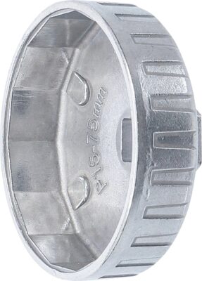 Cheie pentru filtru de ulei 75mmxP15, BGS 1045