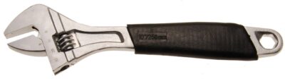 Cheie reglabila 10" cu rola, mâner acoperit in plastic, deschidere max. 31mm, lungime 250 mm, BGS 1442