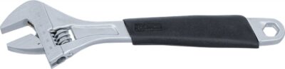 Cheie reglabila 12" cu rola, mâner acoperit in plastic, deschidere max. 36mm, lungime 300 mm, BGS 1443