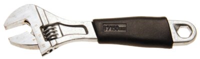 Cheie reglabila 6" cu rola, mâner acoperit in plastic, deschidere max. 20mm, lungime 150 mm, BGS 1440
