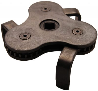 Cheie reglabila cu 3 brate pentru filtre de ulei, actionare 3/8'' + adaptor 3/8''-1/2'', BGS 1039-SPINNE