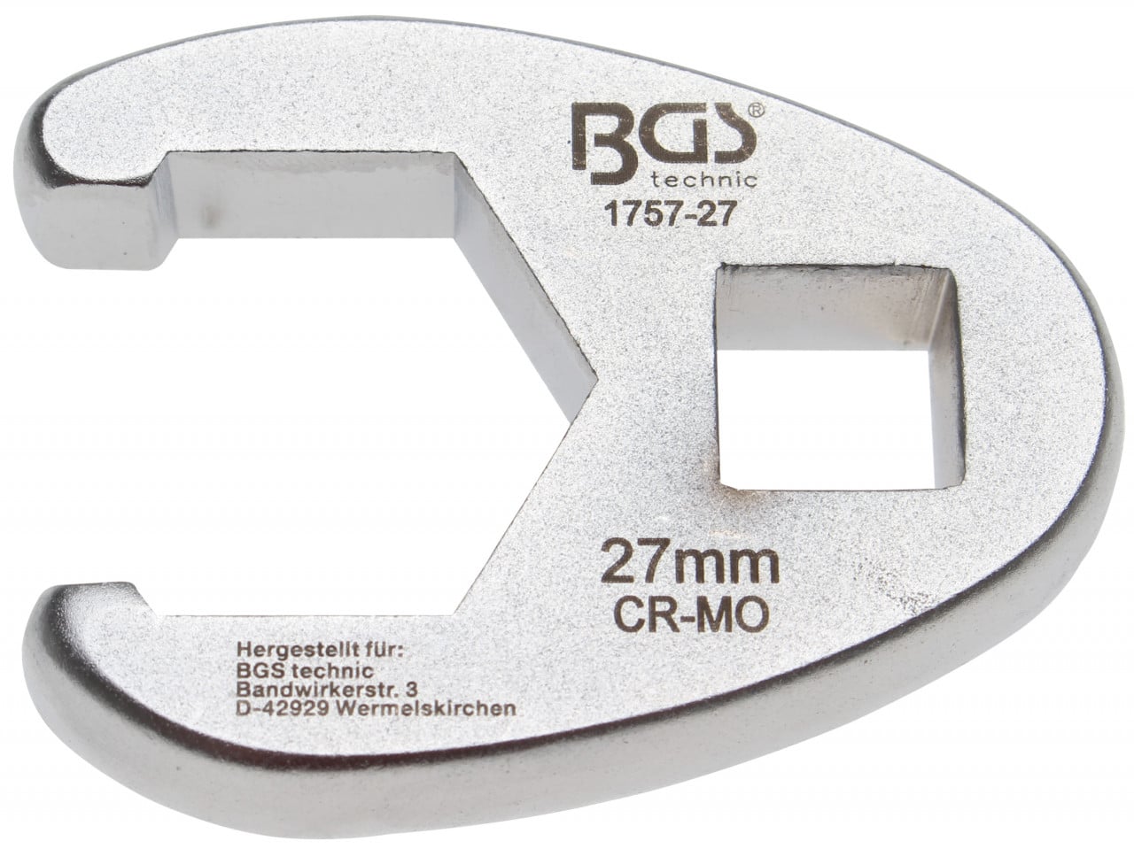 Cheie speciala conducte/alte utilizari, 27 mm, 1/2”, BGS 1757-27 – Chei combinate/fixe si inelare Cheie speciala conducte/alte utilizari, 27 mm, 1/2'', BGS 1757-27 - Chei combinate/fixe si inelare