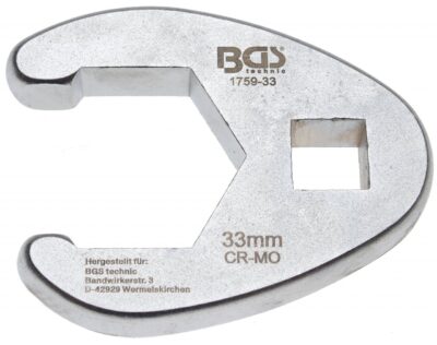 Cheie speciala conducte/alte utilizari, 33 mm, 1/2'', BGS 1759-33
