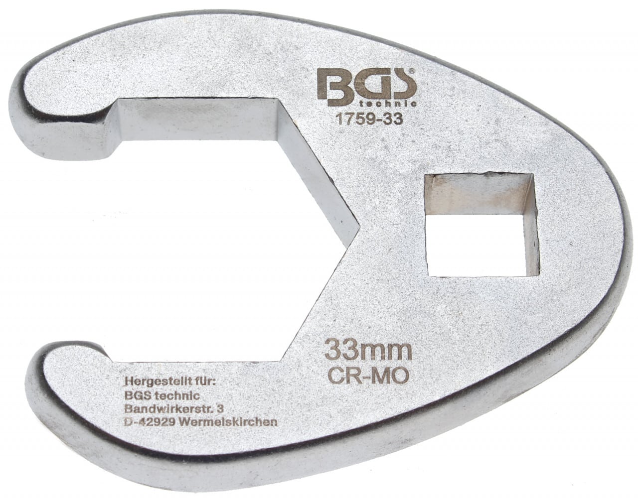 Cheie speciala conducte/alte utilizari, 33 mm, 1/2”, BGS 1759-33 – Chei combinate/fixe si inelare Cheie speciala conducte/alte utilizari, 33 mm, 1/2'', BGS 1759-33 - Chei combinate/fixe si inelare