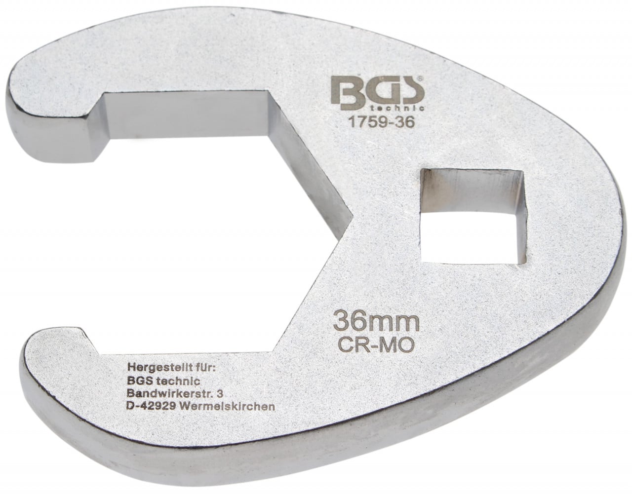 Cheie speciala conducte/alte utilizari, 36 mm, 1/2”, BGS 1759-36 – Chei combinate/fixe si inelare Cheie speciala conducte/alte utilizari, 36 mm, 1/2'', BGS 1759-36 - Chei combinate/fixe si inelare
